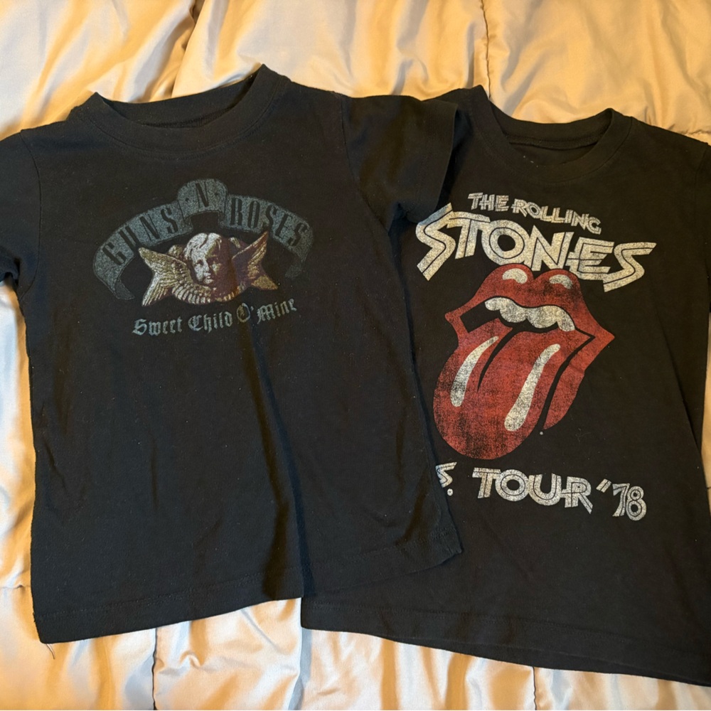 Rock band tshirts